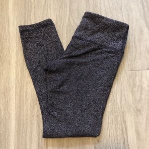 Lululemon herringbone wunder under crop size 4